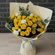 Букет цветов из:  Розы в Каменной Балке