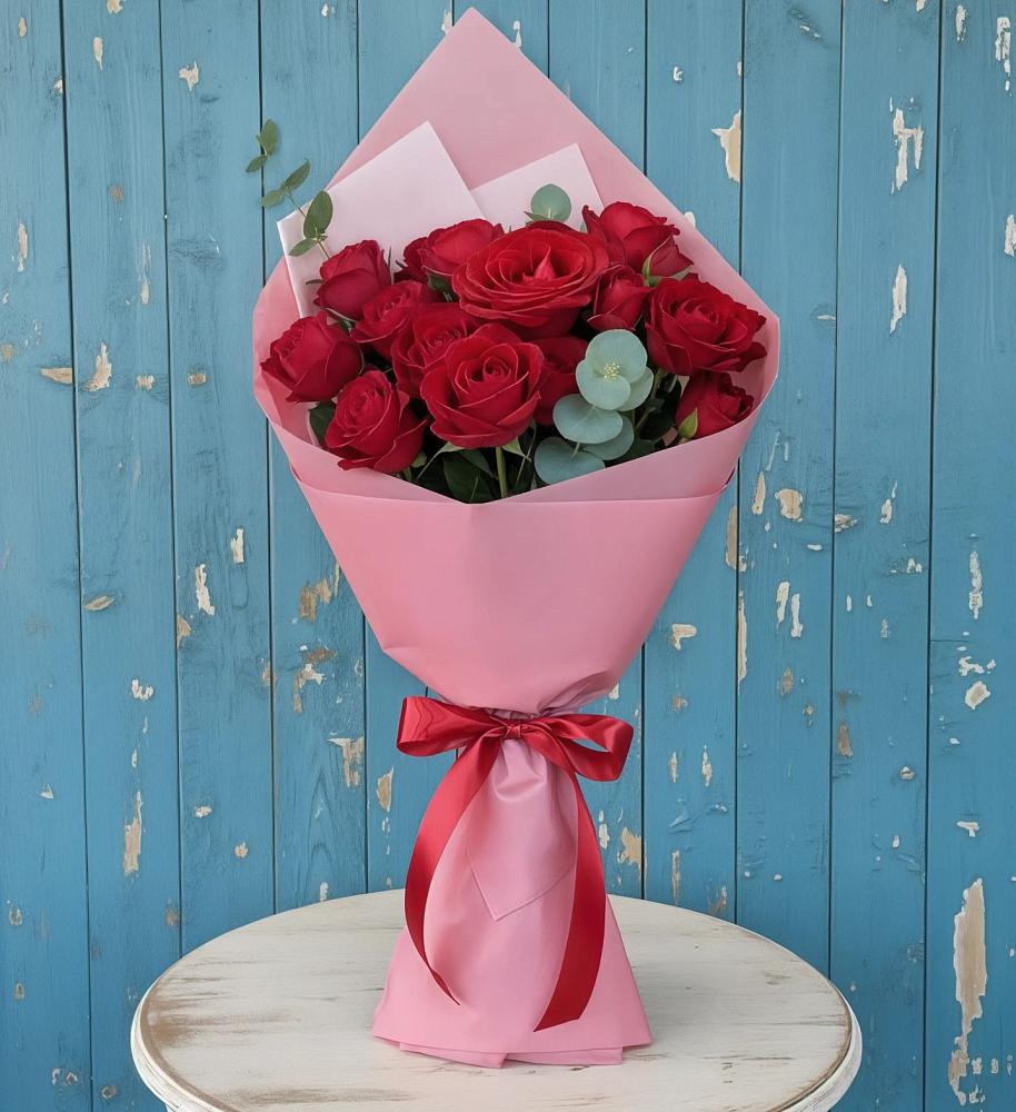 Букет цветов из: Розы в Каменной Балке