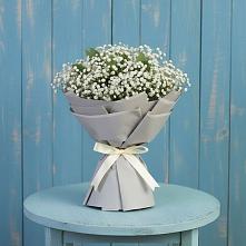 Букет цветов из:  Гипсофила в Каменной Балке
