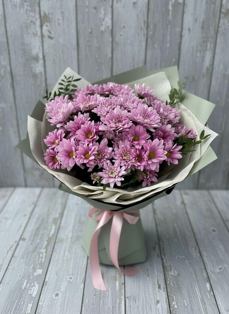 Букет цветов из: Хризантемы в Каменной Балке