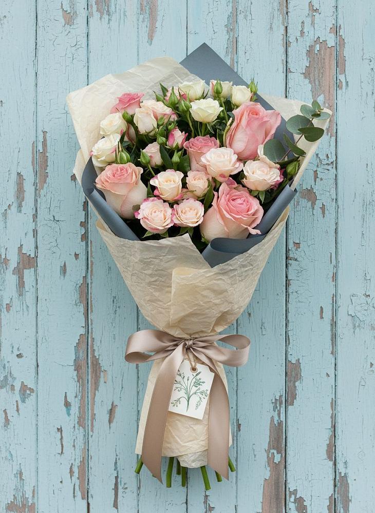 Букет цветов из: Розы в Каменной Балке