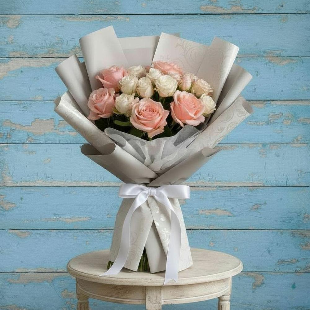 Букет цветов из: Розы в Каменной Балке