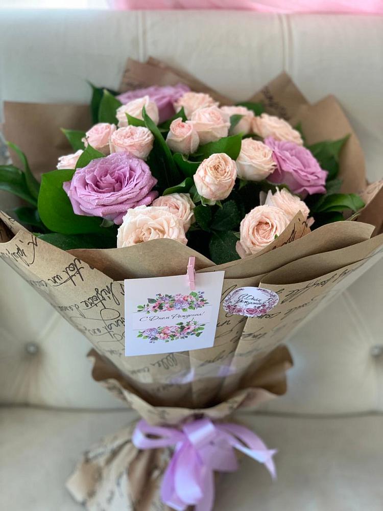 Букет цветов из: Розы в Каменной Балке