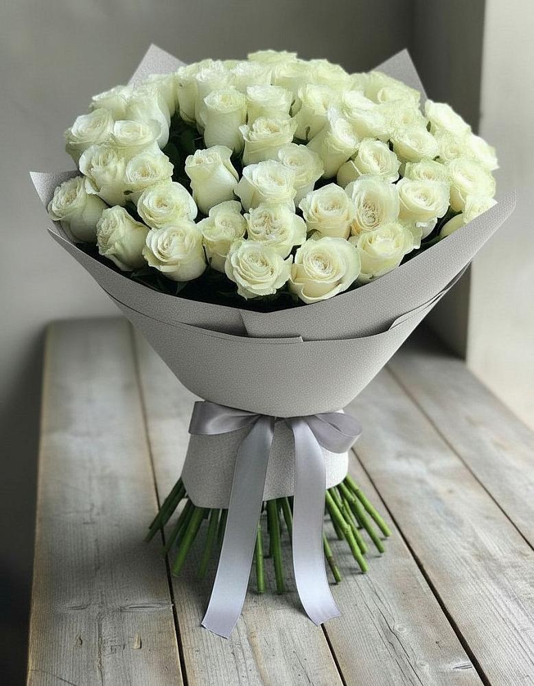 Букет 35 Белых роз в Каменной Балке