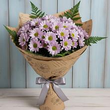 Букет цветов из:  Хризантемы в Каменной Балке