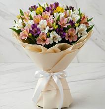 Букет цветов из:  Альстромерии в Каменной Балке