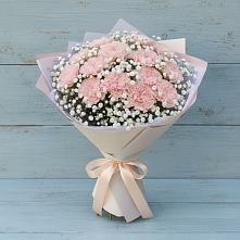Букет цветов из:  Гвоздики в Каменной Балке