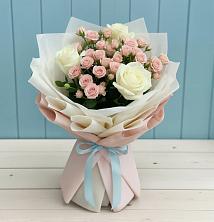 Букет цветов из:  Розы в Каменной Балке
