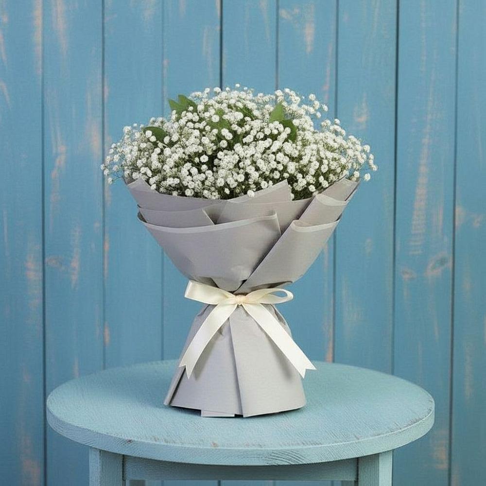 Букет цветов из: Гипсофила в Каменной Балке