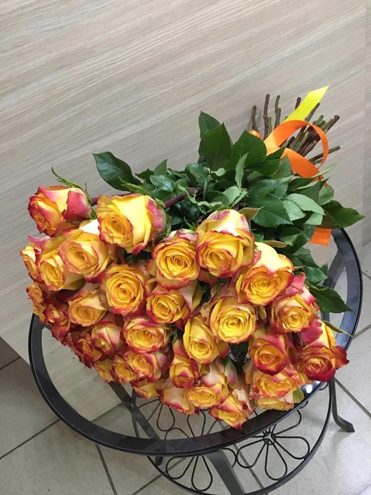 Букет Желтые розы в Каменной Балке