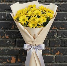 Букет цветов из:  Хризантемы в Каменной Балке