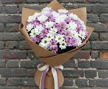 Букет цветов из:  Хризантемы в Каменной Балке