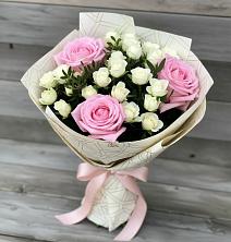 Букет цветов из:  Розы в Каменной Балке