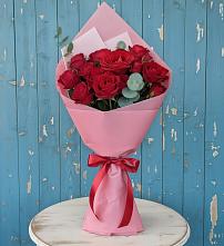 Букет цветов из:  Розы в Каменной Балке