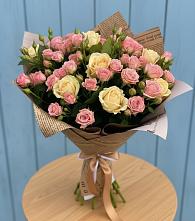 Букет цветов из:  Розы в Каменной Балке