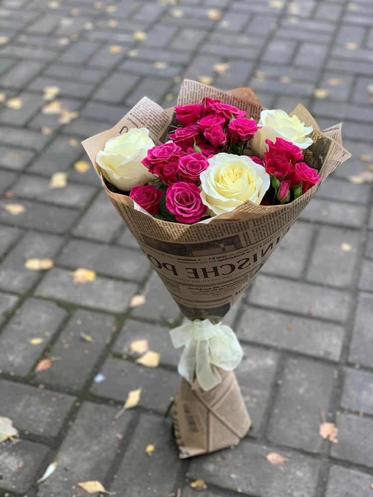 Букет цветов из: Розы в Каменной Балке