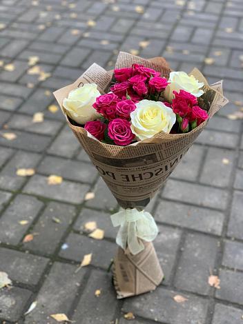 Букет цветов из: Розы в Каменной Балке