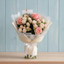 Букет цветов из:  Розы в Каменной Балке
